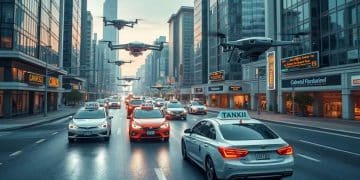 Cars: The future of transportation with drones and taxis