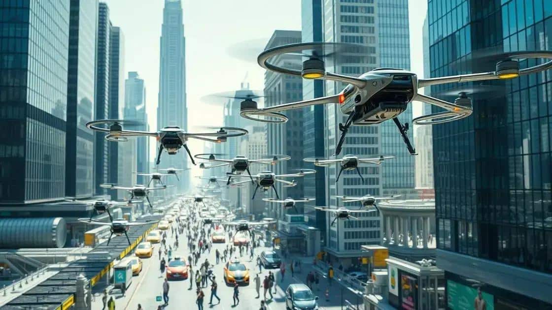 Benefits of integrating taxi drones into current transportation systems