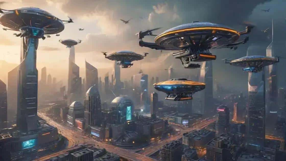 Future implications of drone taxis in cities