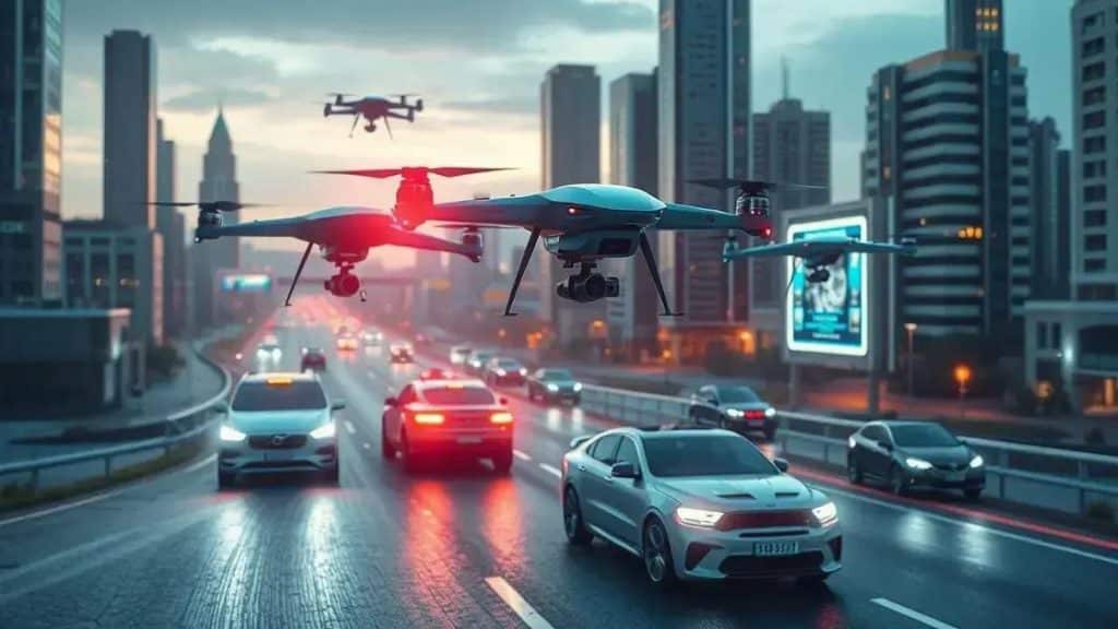 Drones cars: concepts in brain-assisted transportation