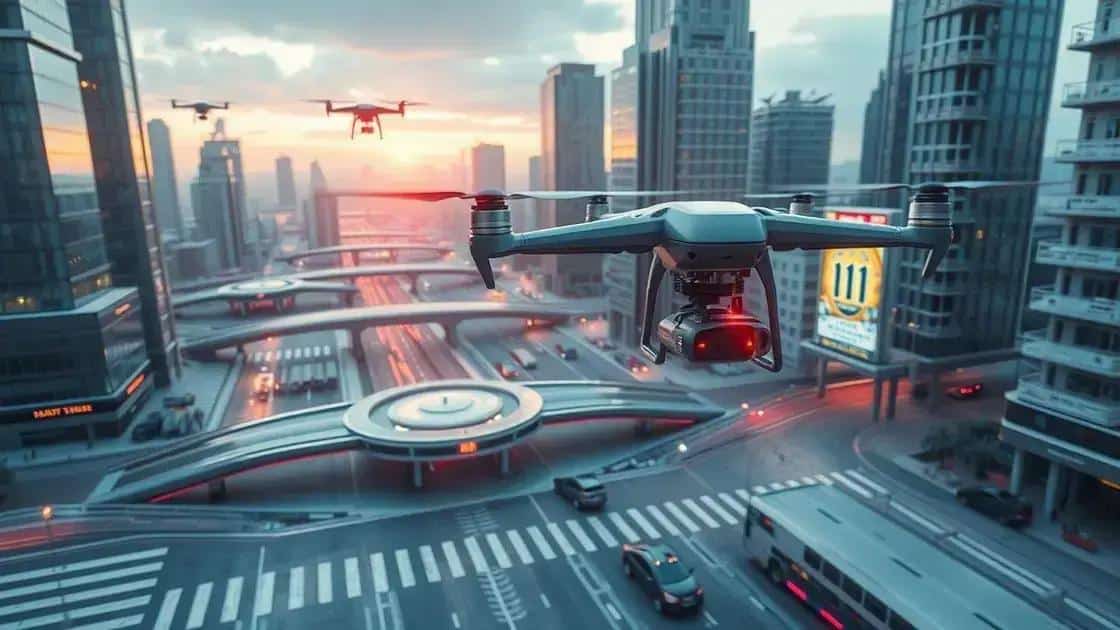 Future implications of drones in urban transit