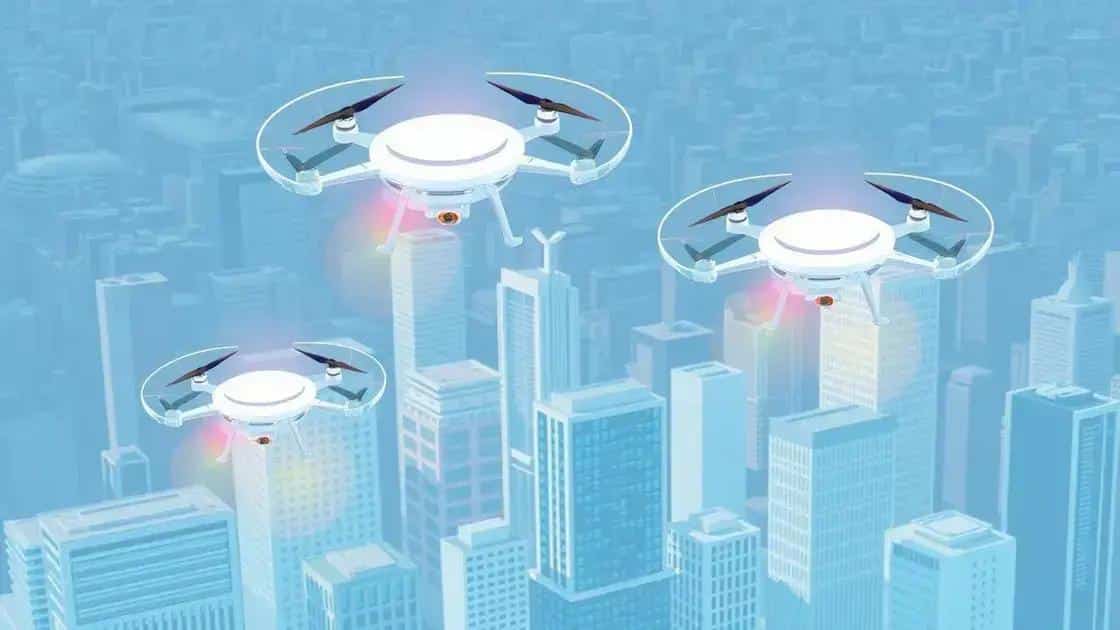 Advantages of round drones in urban transport