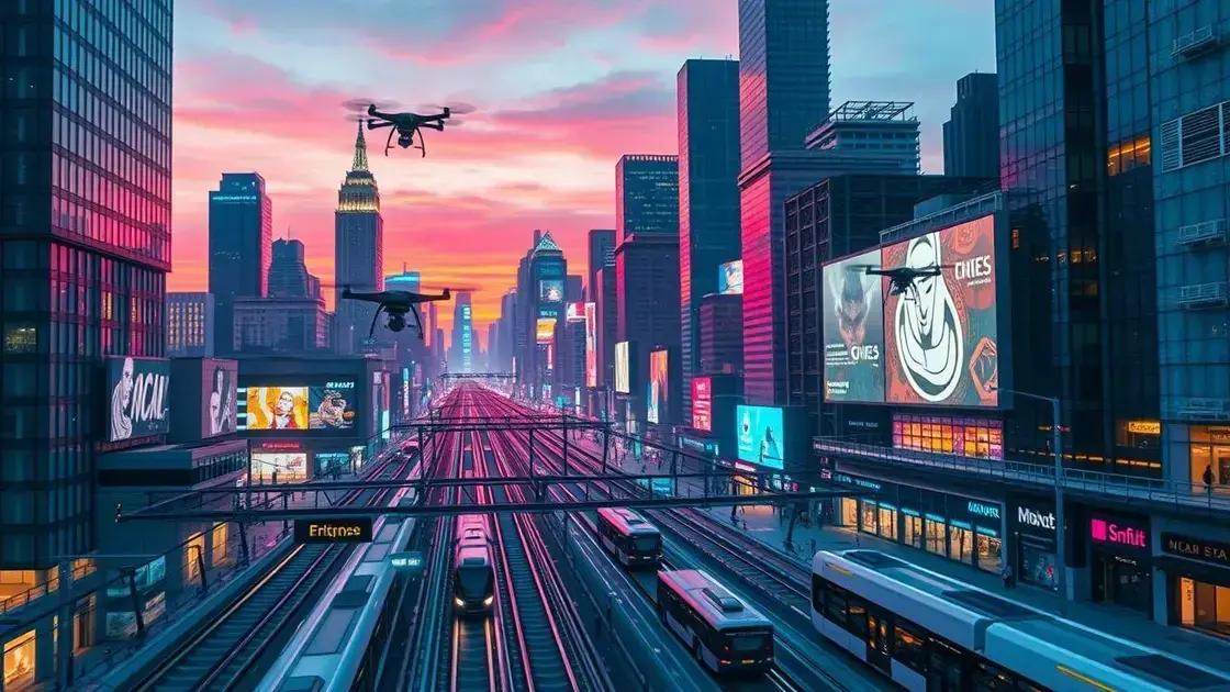 Future trends in urban mobility with drones