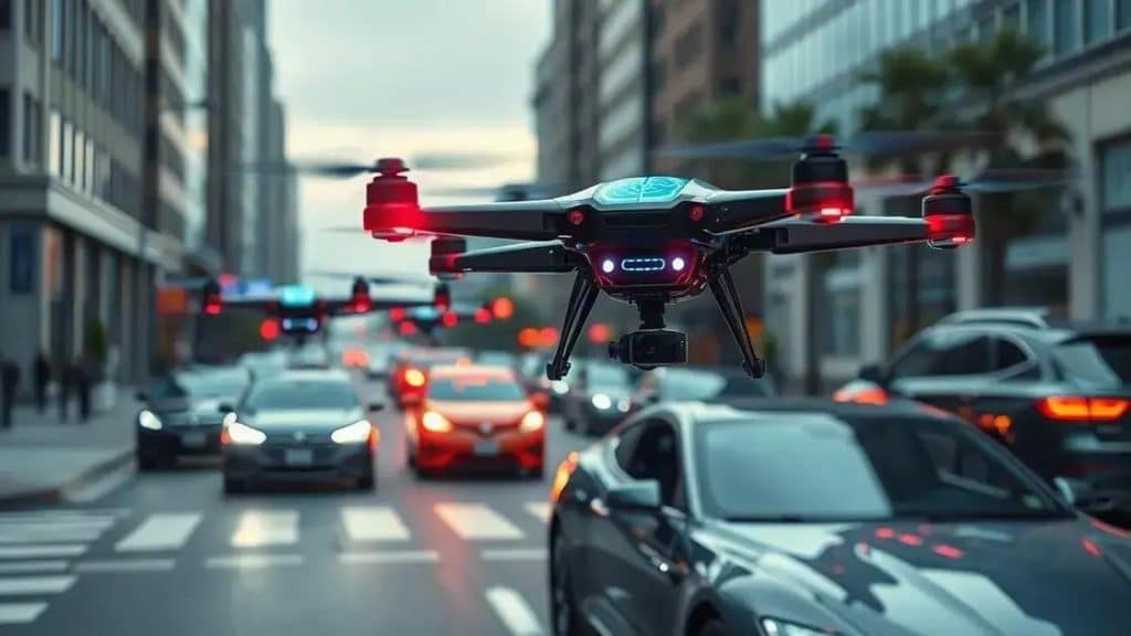 Brain-assisted drones round cars: the future of transportation