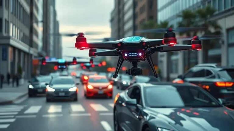 Brain-assisted drones round cars: the future of transportation