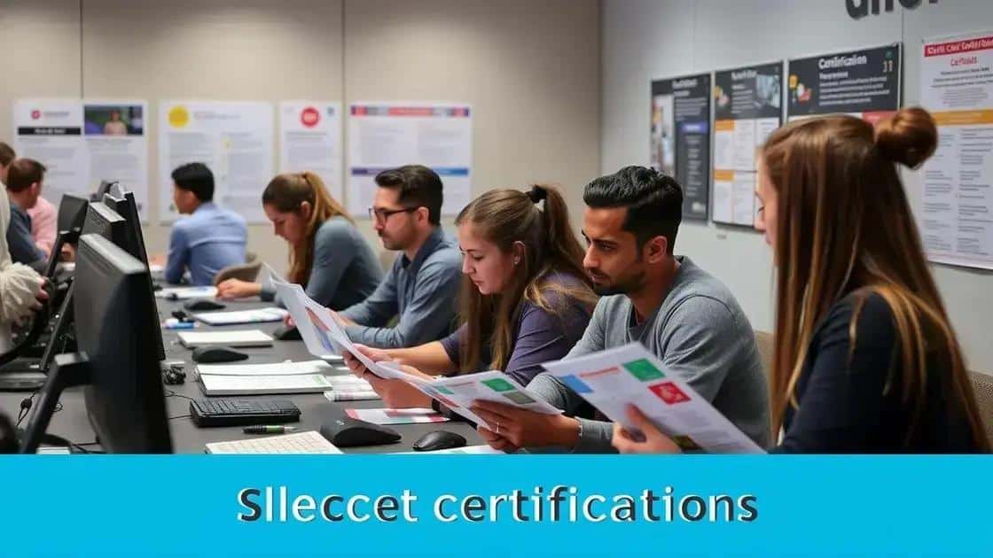 Best practices for choosing certifications