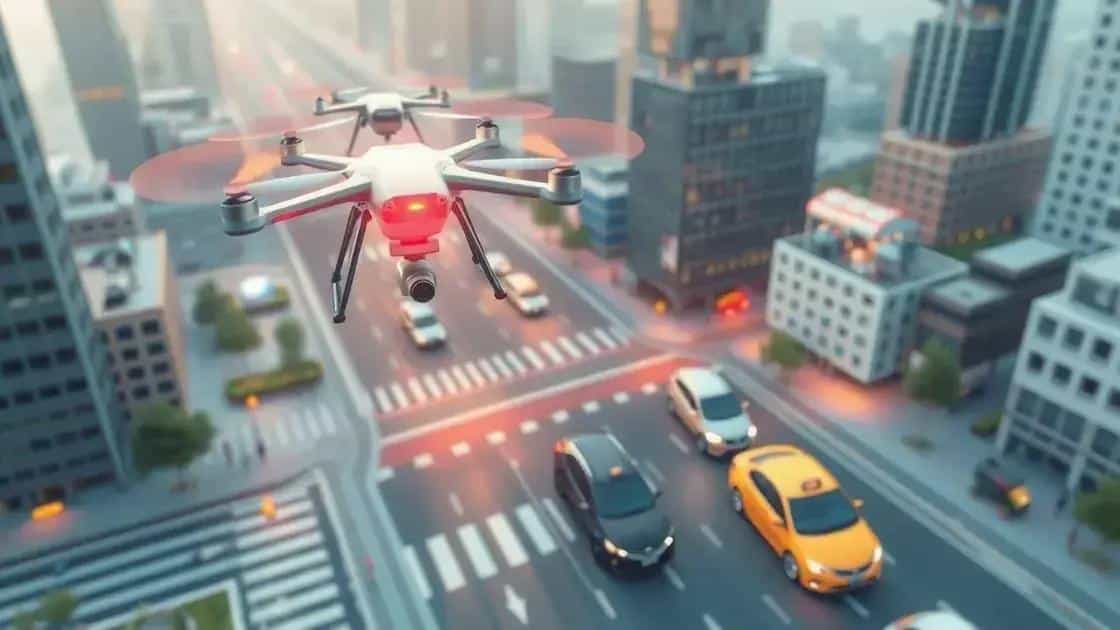How do drones enhance taxi services?