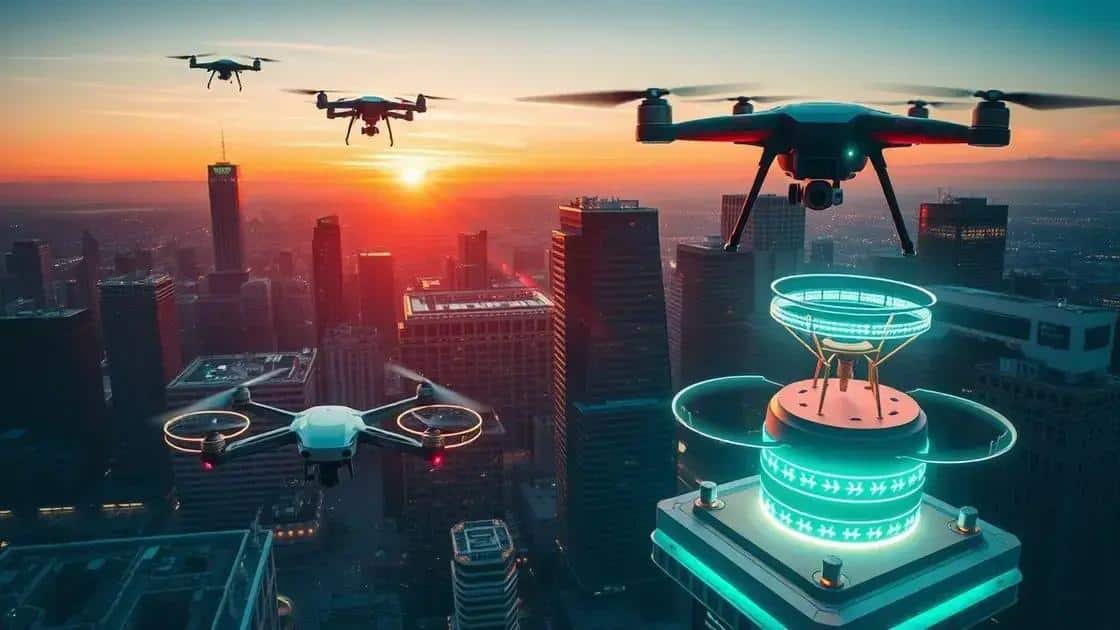 Advantages of drone transportation