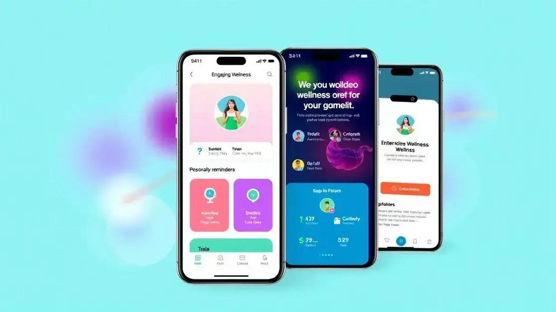 User engagement strategies for wellness apps