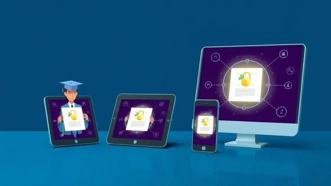 Advantages of blockchain in credentialing