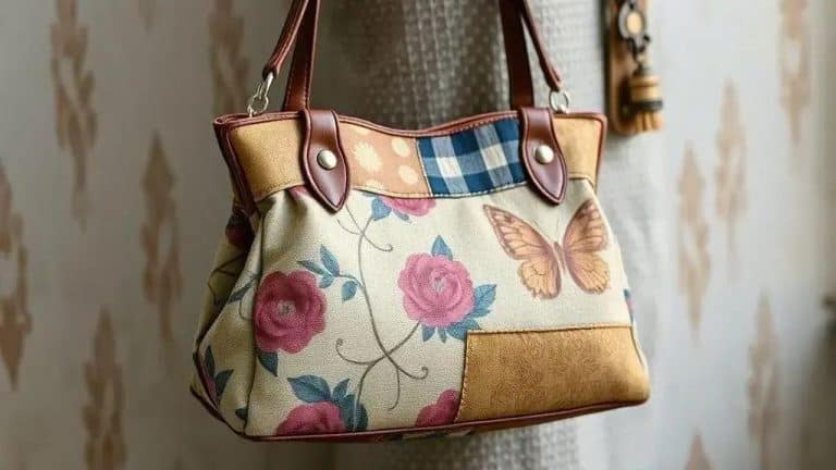 Upcycled handbags from vintage materials: a stylish choice