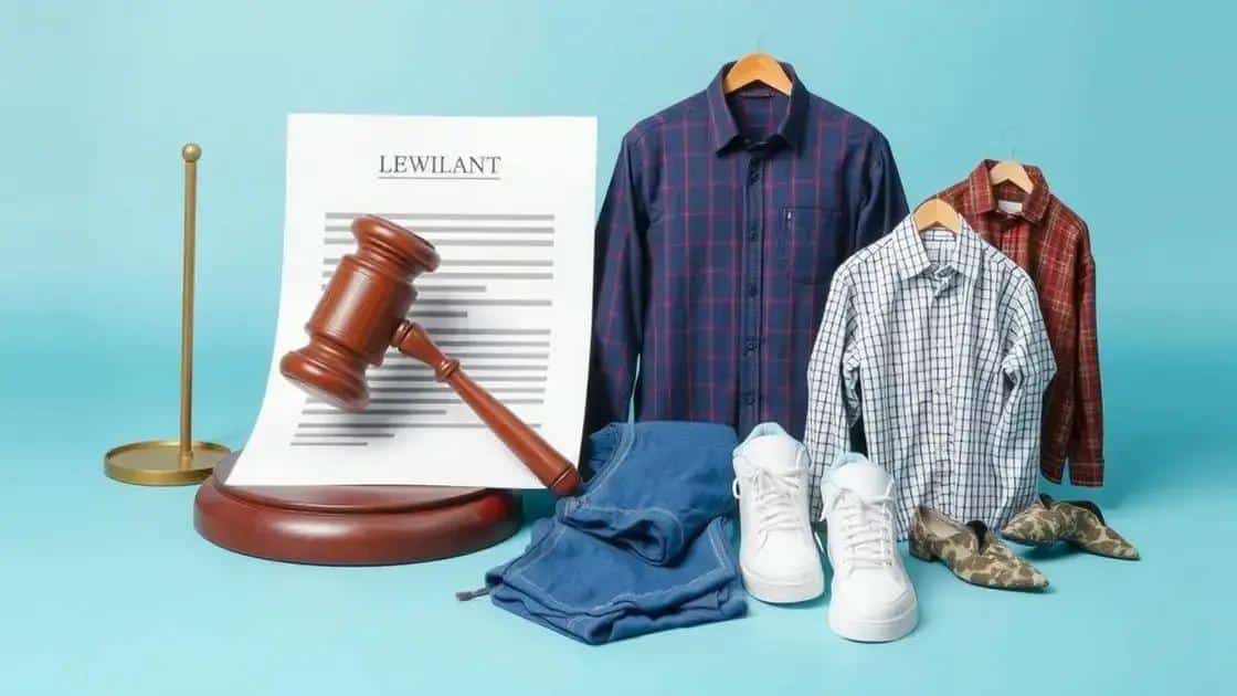 Key legislation affecting apparel imports