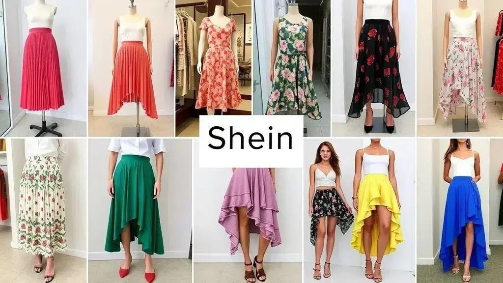 Top trending Shein skirt styles on Instagram