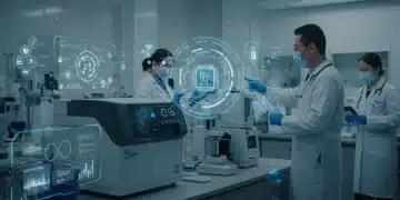 AI in medical diagnostics, advanced lab technology, healthcare innovation