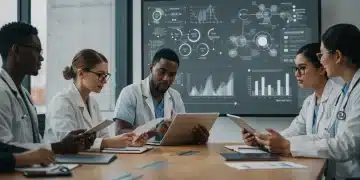 Healthcare professionals discussing 2025 MedTech regulations