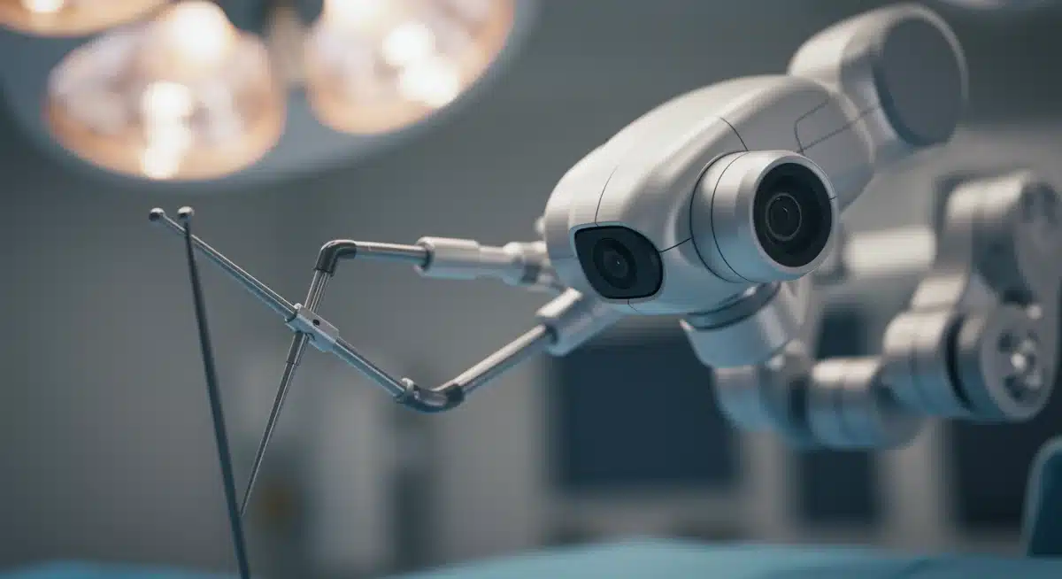 Miniature medical robot for minimally invasive surgical procedures.