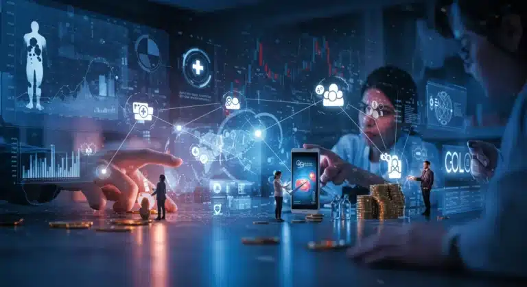 Digital health investment growth in Q4 2025 with interconnected tech