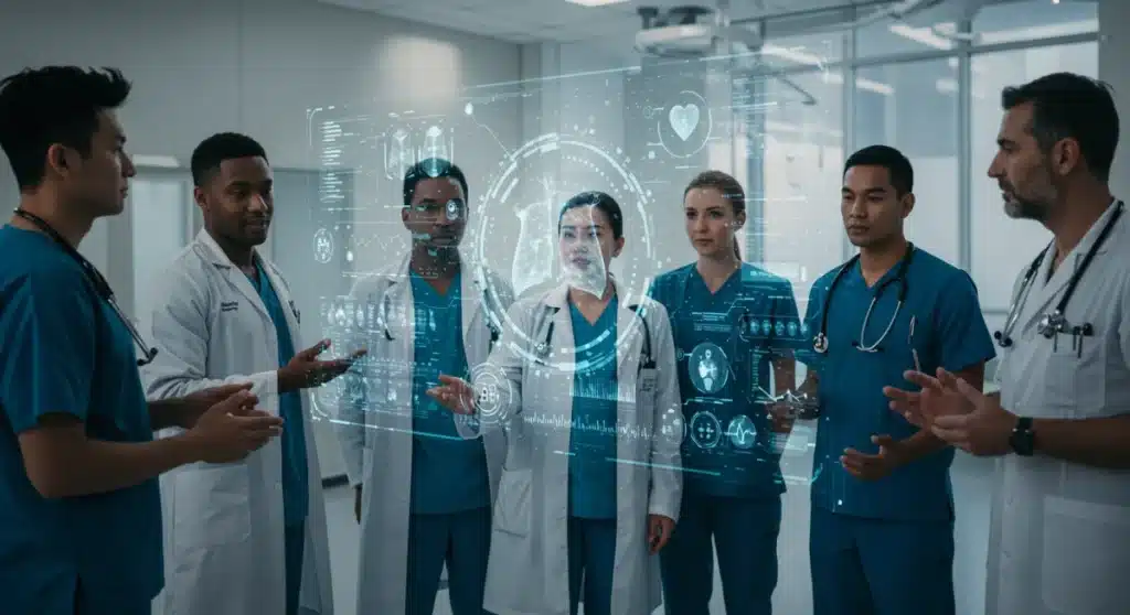 AI in Medical Diagnostics: US Healthcare Education Pathways by 2026