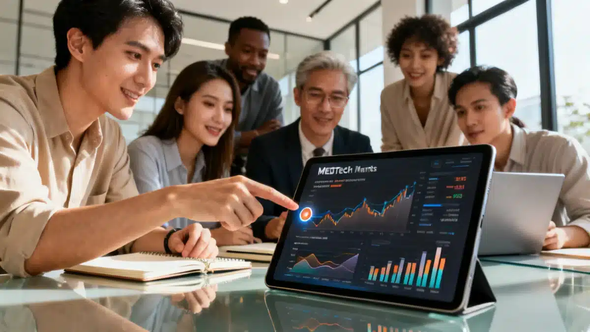 Financial analysts evaluating MedTech market trends and investment opportunities.