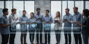 Healthcare professionals discussing AI ethics in clinical practice in the U.S.
