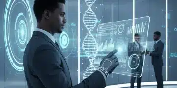 Professional analyzing 2026 MedTech benefit program updates on a digital tablet
