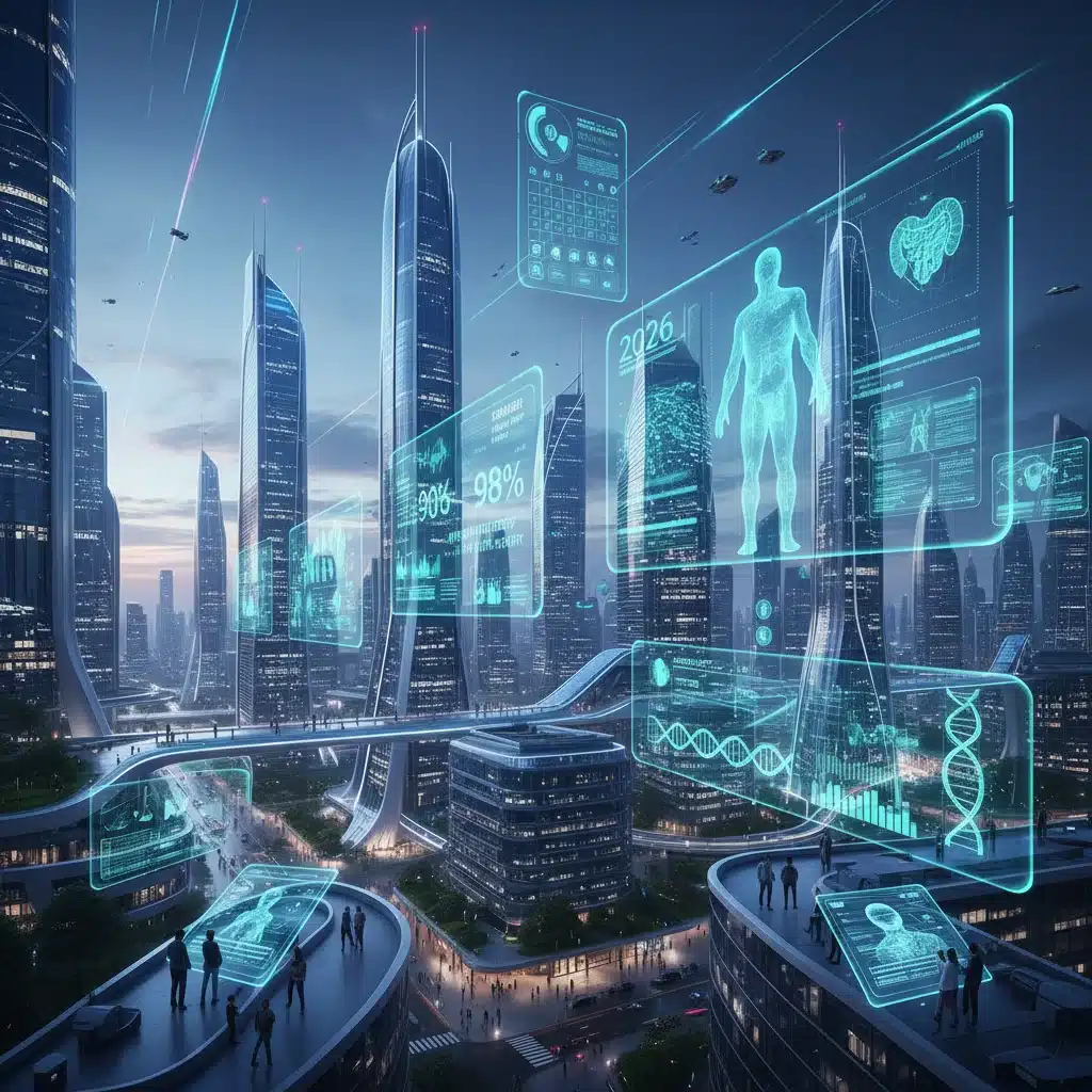 Future of digital health: personalized, preventative care and integrated tech by 2026.