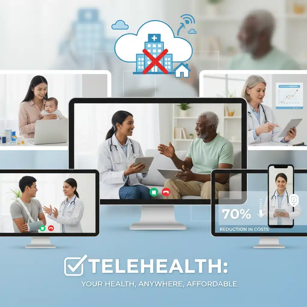 Telehealth consultations improving patient access and reducing healthcare expenses